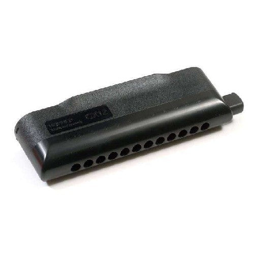 Hohner CX-12 Black Chromatic Harmonica - Key of Eb