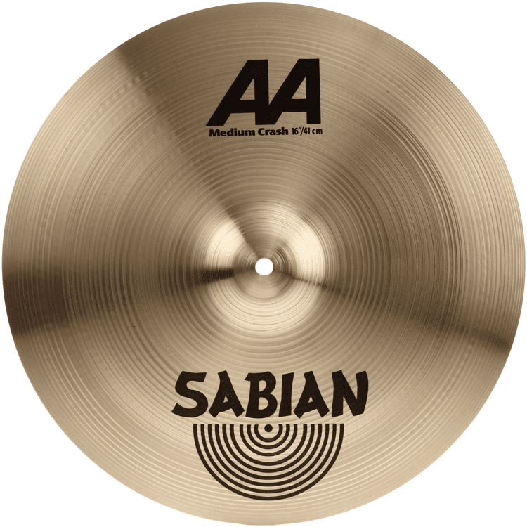Sabian AA 21608 Medium Crash 16 - Red One Music