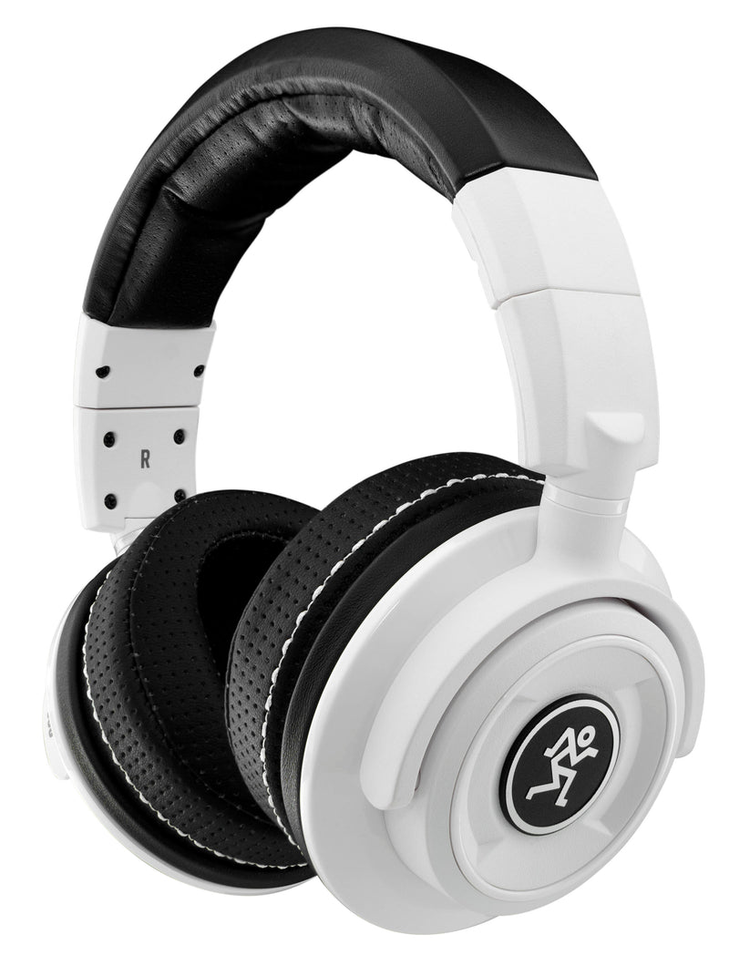 Mackie MC-350 Professional Closed-Back Headphones - Limited Edition Arctic White