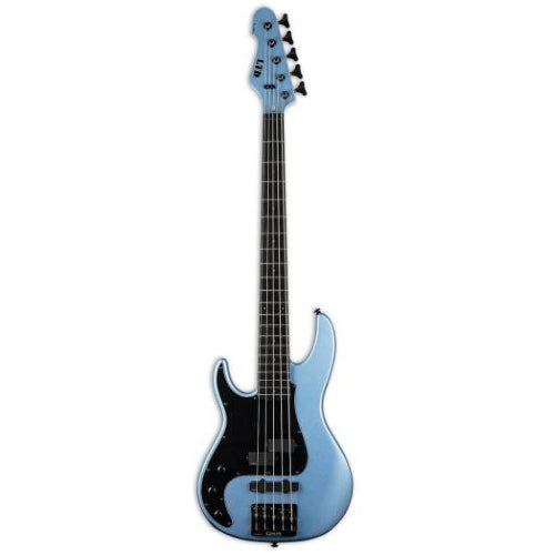 ESP LTD AP-5 5-String - Left-Handed Electric Bass with EMG Pickups Grover Tuners - Pelham Blue
