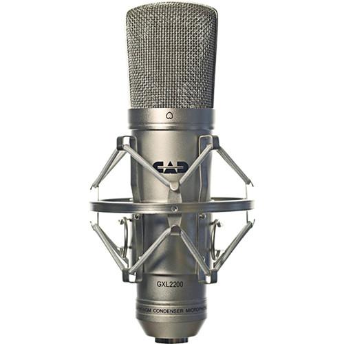Cad Gxl2200 Cardioid Condenser Microphone Silver - Red One Music