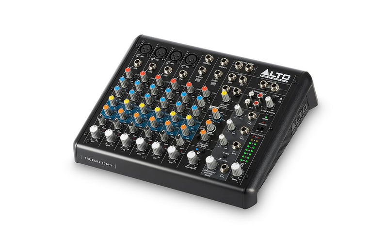 Alto TRUEMIX800FXXUS Table de mixage compacte 8 canaux avec USB, Bluetooth et Alesis Multi-FX