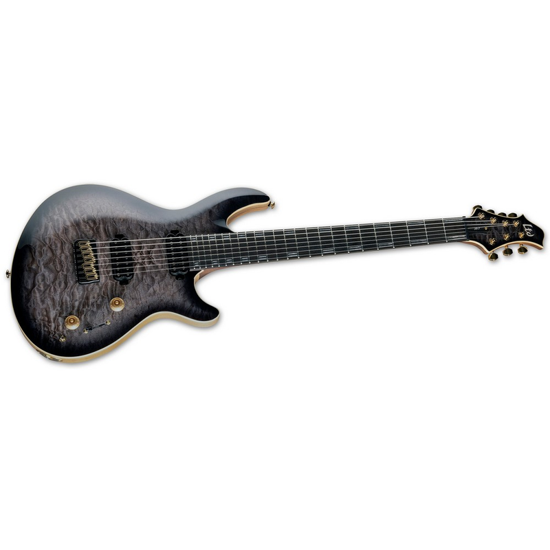 ESP LTD JAVIER REYES Guitare électrique 7 cordes (Faded Blue Sunburst)