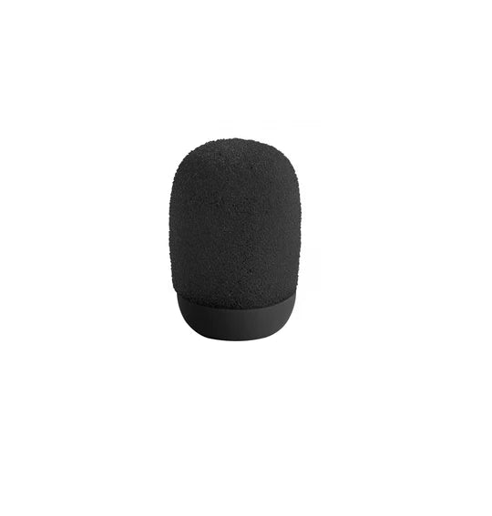 Shure Snap Fit Windscreen for UniPlex Lapel Microphone - 3-Pack (Black)