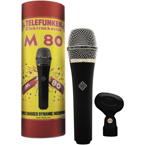 Telefunken M80 Handheld Dynamic Microphone - Red One Music