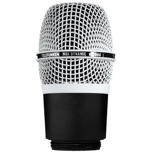 Telefunken M81-WH Wireless Supercardioid Universal Dynamic Microphone Capsule (White) - Red One Music
