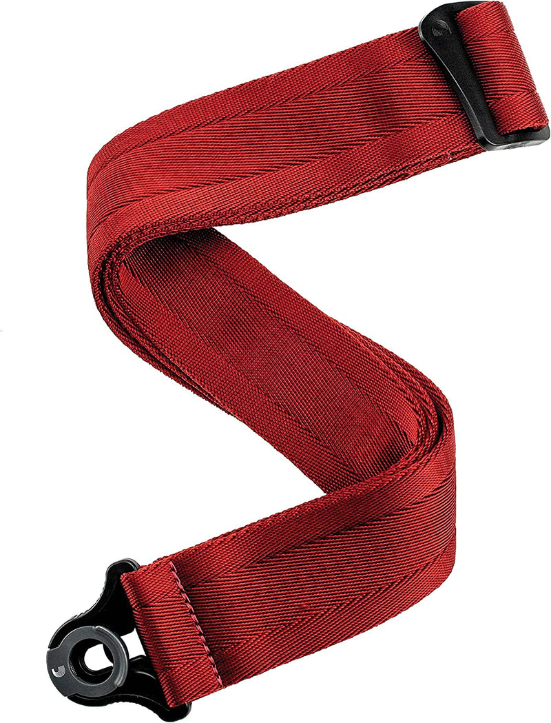 Planet Waves 50BAL11 50mm Auto Lock Guitar Strap (Blood Red)