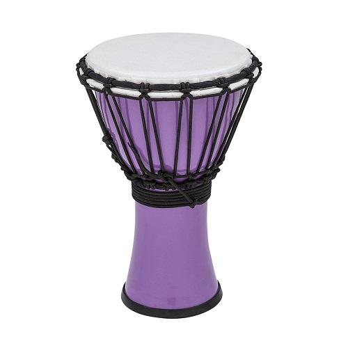 Toca Tfcdj-7Pr  Colorsound 7-Inch Djembe Pastel Red - Red One Music