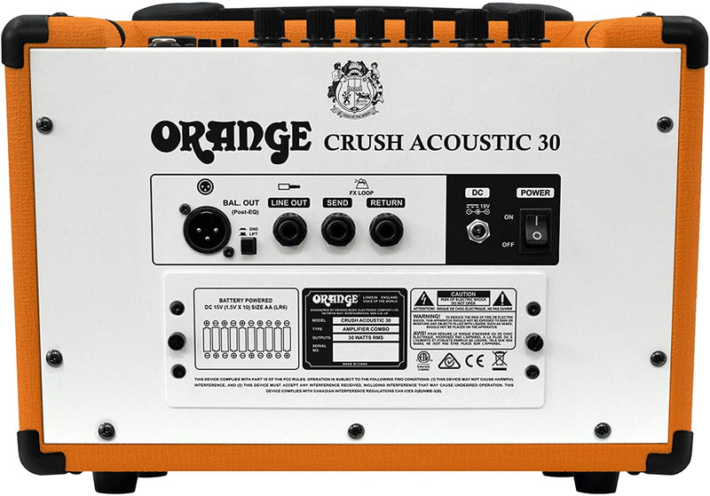 Orange CRUSH ACOUSTIC 30 30W 1x8" Acoustic Combo - Orange