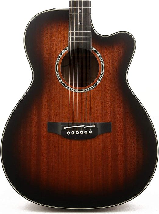 Takamine CP771MC-SB OM CA Thermal Top Series - Guitare électro-acoustique à pan coupé OM Body - Acajou