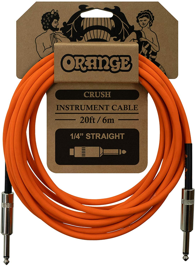 Orange CA036 Câble d'instrument droit à droit - 20 pieds