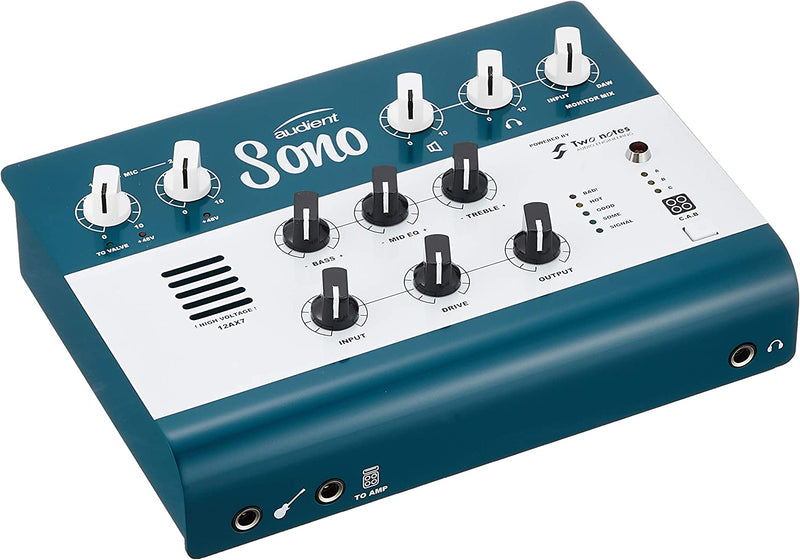 Interface audio de modélisation d'ampli Audient SONO 10 entrées/4 sorties