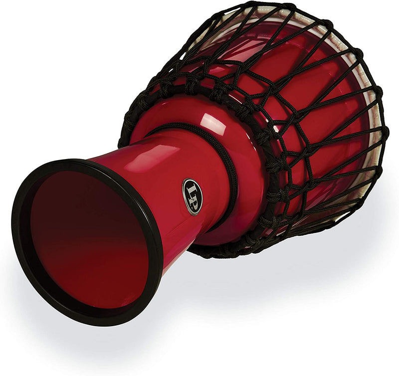 Latin Percussion LP1607RD World Rope Circle Djembe - 7" (Red)