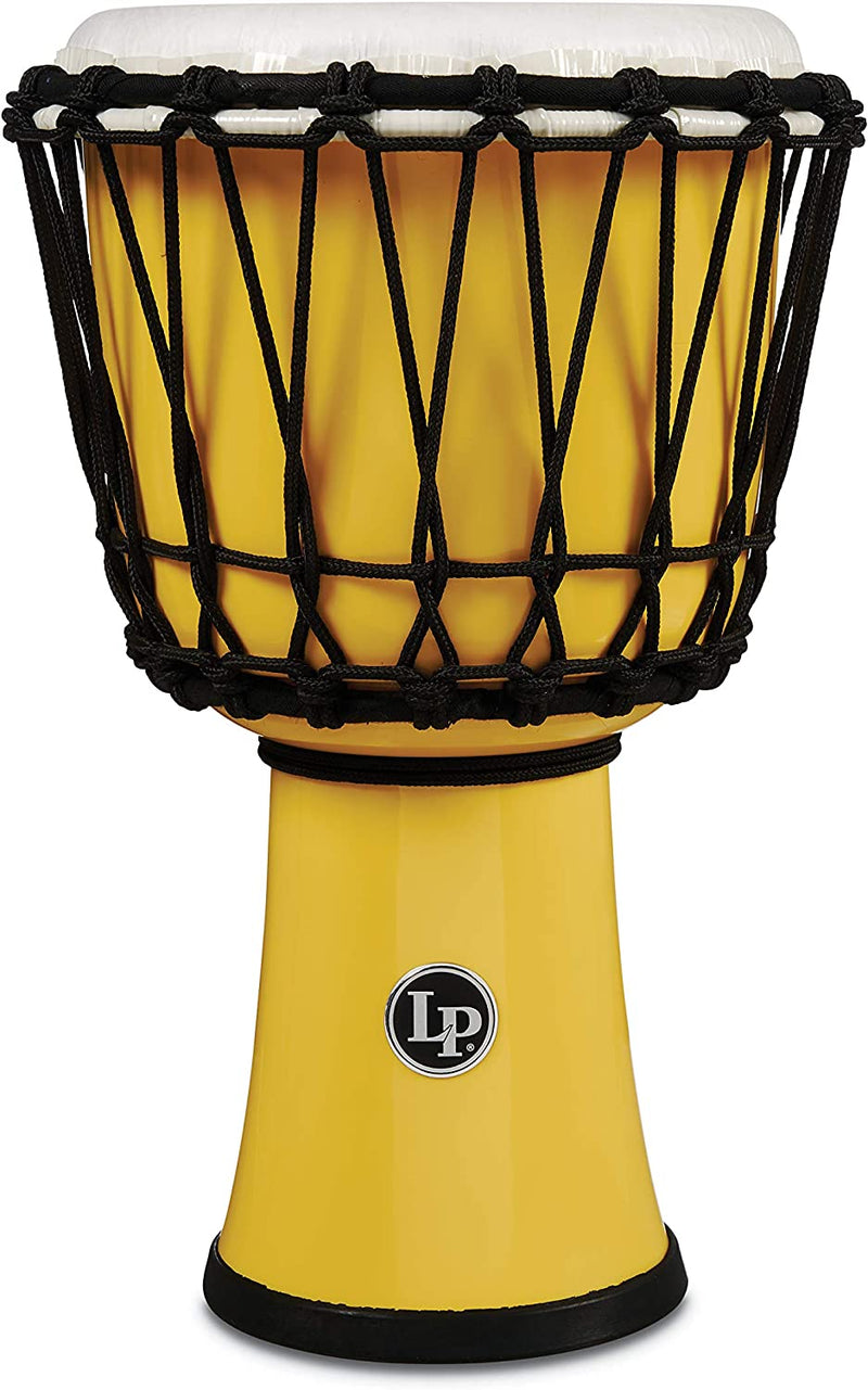 Latin Percussion LP1607YL World Rope Circle Djembe - 7" (Yellow)