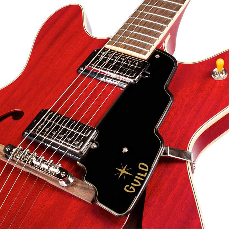 Guild STARFIRE IV Electric Guitar (Cherry Red) - Red One Music