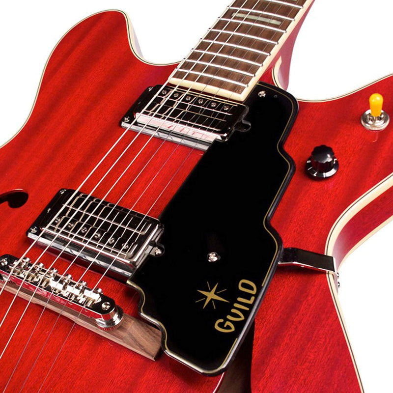 Guild STARFIRE V Electric Guitar (Cherry Red) - Red One Music