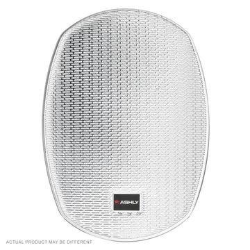 Ashly AW5.2TW All Weather Speaker (pair) - 50W/30W at 8 Ohms/70 Volt, -10dB at 80Hz (White)