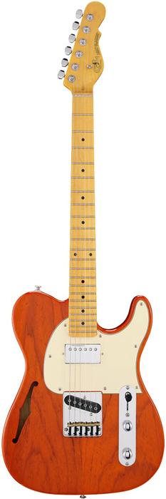 G&L TRIBUTE ASAT CLASSIC BLUESBOY Semi Hollow-Body Electric Guitar (Clear Orange)