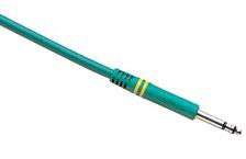 Mogami TT Bantam Patchcord Pure Patch TT to TT Molded Cable (Green) - 18"