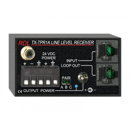 RDL TX-TPR1A Active Single-Pair Format-A Receiver