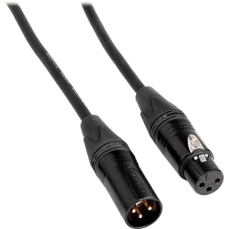 Digiflex Cxx-C2-10-Black Black Connectors With Gold Contacts - Red One Music