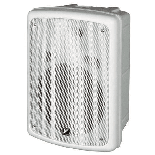 Yorkville C170W Coliseum Series Compact Speaker - 8 Inch Woofer 100 Watts - White - Red One Music