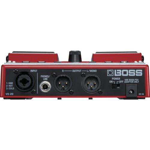 Boss Ve-20 Vocal Performer - Effects Processor For Vocalists - Red One Music