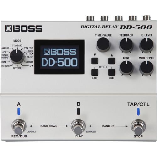 Boss Dd-500 Digital Delay Pedal - Red One Music