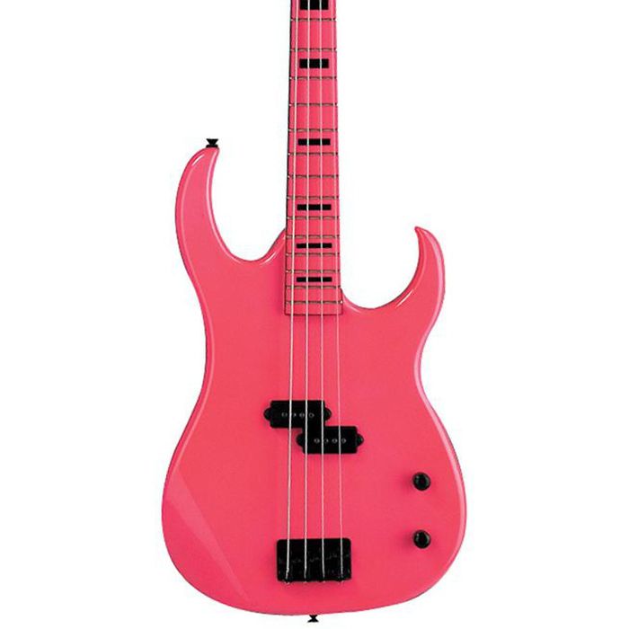 Dean CUSTOM ZONE Electric Bass Guitar (Fluorescent Pink)