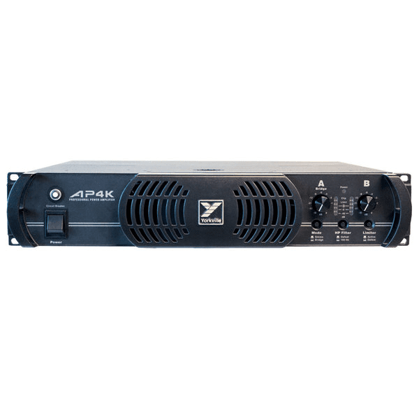 Yorkville Ap4K 2X 1800W Per Channel Amplifier - Red One Music