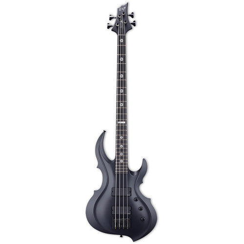 ESP TOM ARAYA SIGNATURE FRX - Electric Bass with Active EMG Pickups - Black Satin
