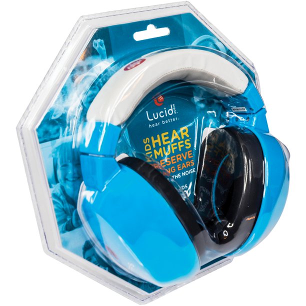 Lucid Audio LA-KIDS-PM-BL Kids HearMuffs (Blue)