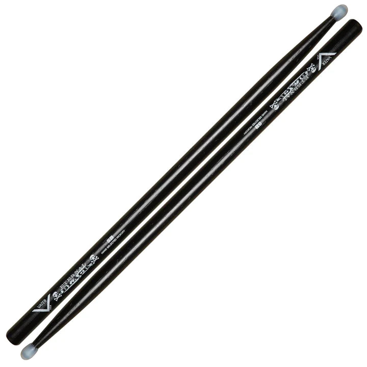 Vater VHEB5BN Eternal Black 5B Nylon Tip Drumsticks