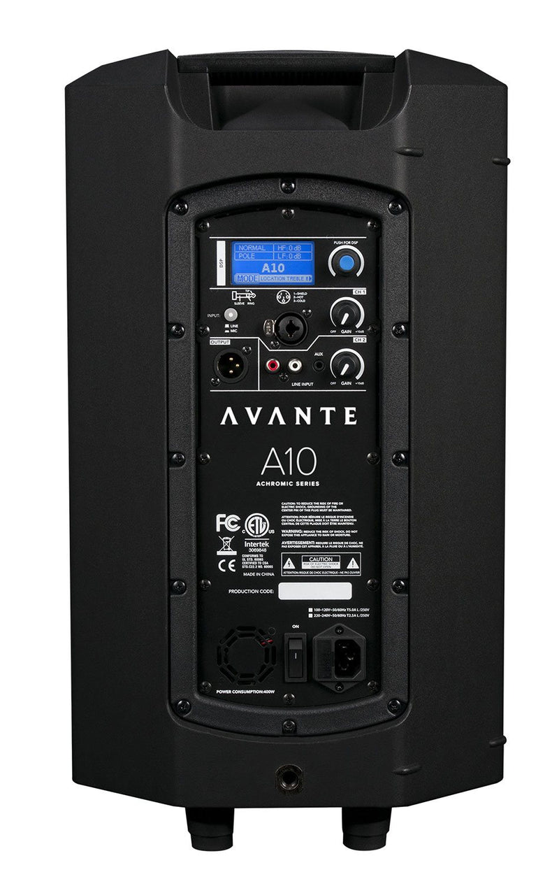 Avante A10 1000W Active Speaker - 10"