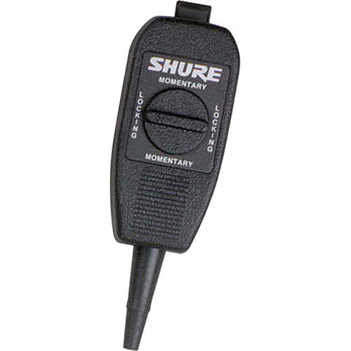 L'interrupteur en ligne Shure A120S ajoute une fonctionnalité marche/arrêt, Push-to-Talk, un bouton contre la toux et une fonctionnalité de commande de relais d'émetteur aux microphones