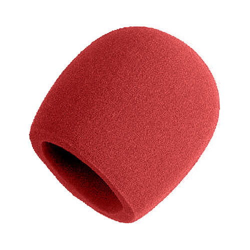 Shure A58WS-RD - Red Windscreen for Ball Type Microphones (SM48, SM58, Beta 58A, or 565SD)