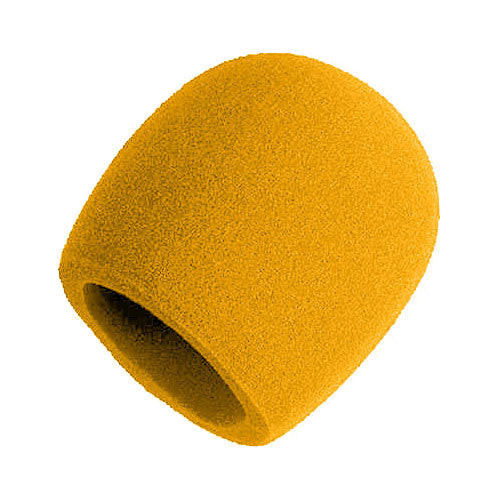 Shure A58WS-YL - Bonnette anti-vent jaune pour microphones à boule (SM48, SM58, Beta 58A ou 565SD)