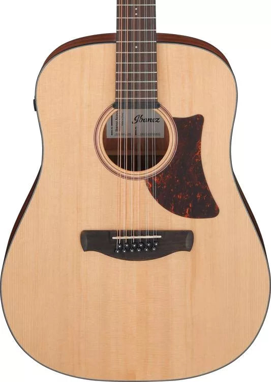 Ibanez AAD1012EOPN Advanced 12-string Acoustic-electric Guitar (Open Pore Natural)