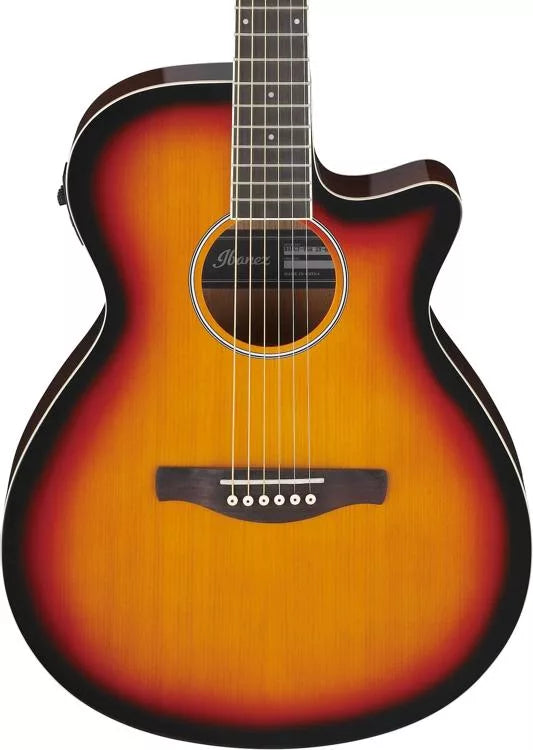 Ibanez AEG7VSH Acoustic-Electric Guitar (Transparent Vintage Sunburst)