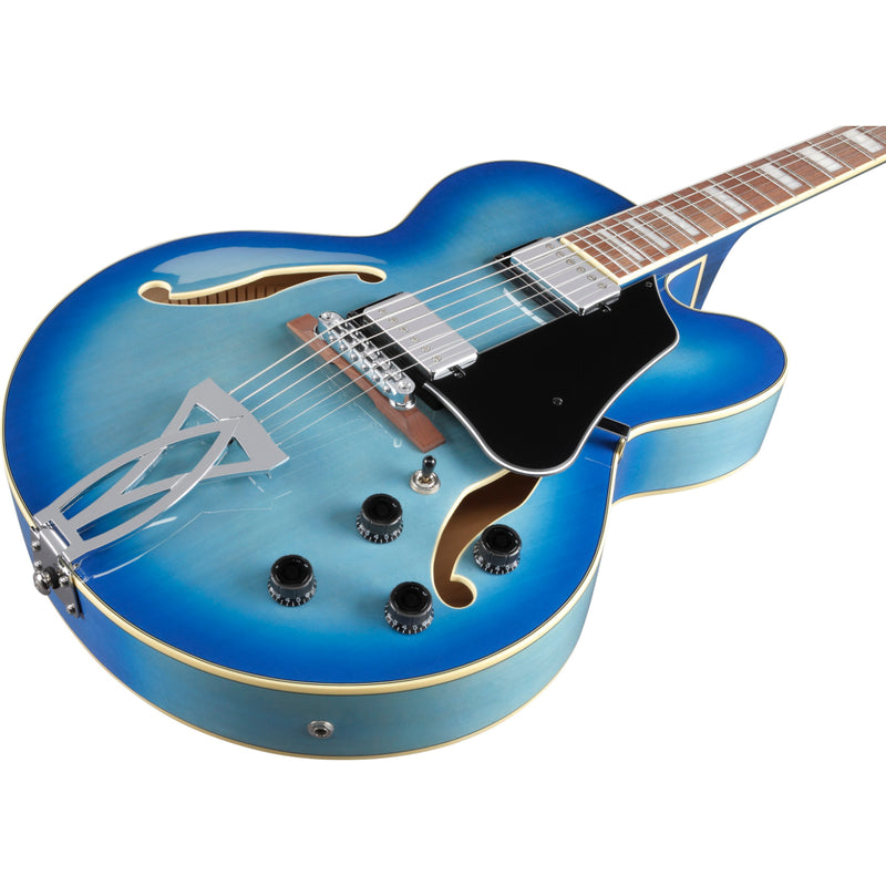 Ibanez AF75 ARTCORE Hollow Body Electric Guitar (Jet Blue Burst)