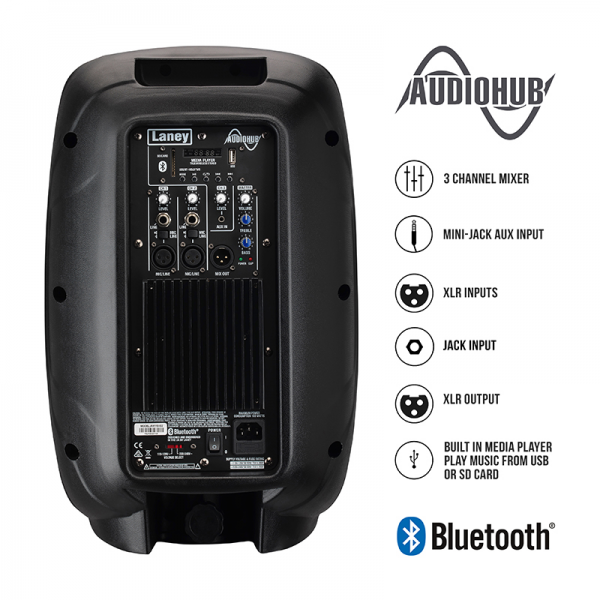 Laney AH110-G2 Haut-parleur Bluetooth moulé actif 10" 400 W