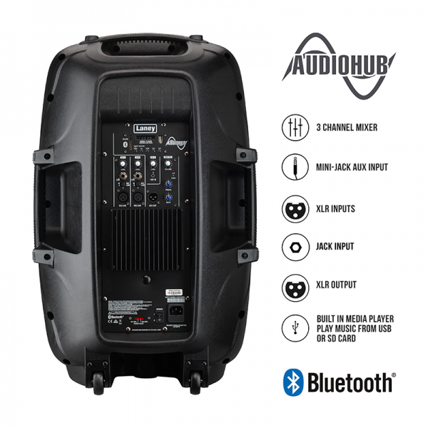 Laney AH115-G2 Haut-parleur Bluetooth moulé actif 2 voies 15" 800 W