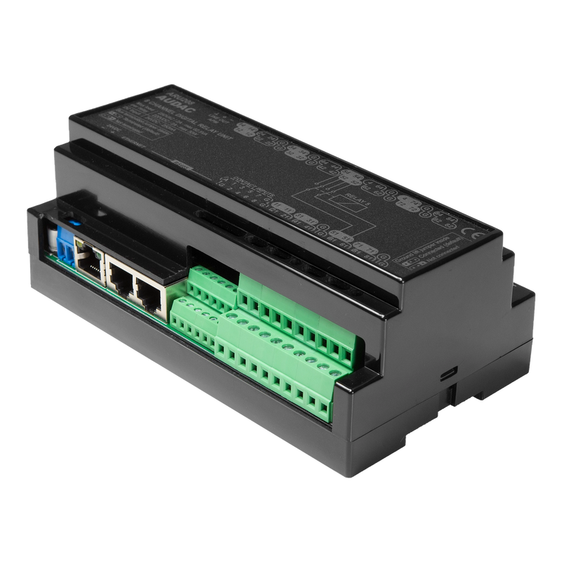 Audac ARU208 Multi-Channel Digital Relay Unit 8 Relays