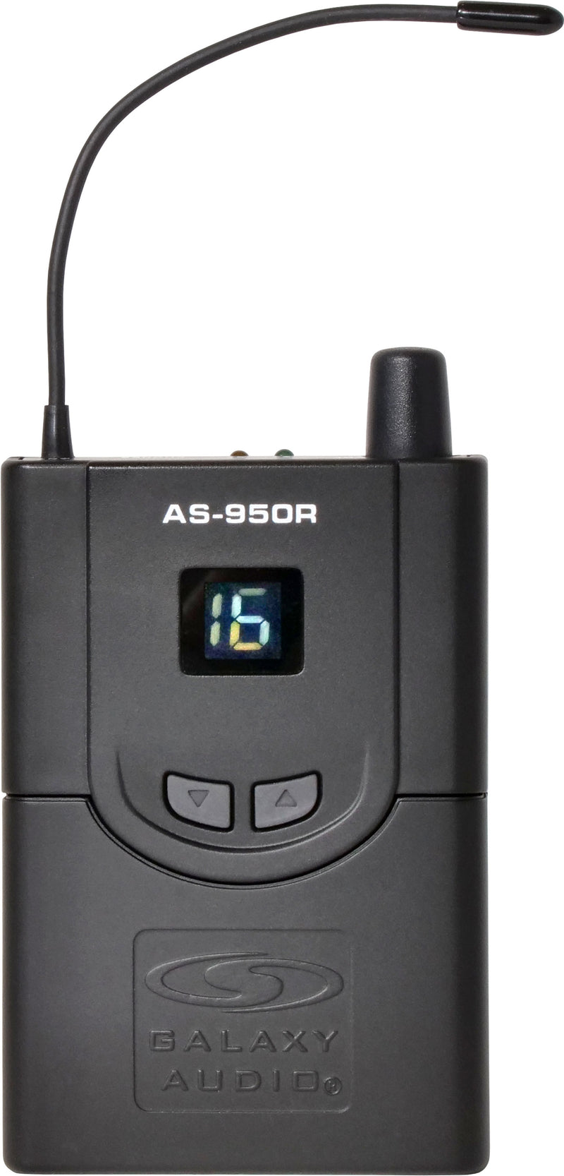 Système de moniteur intra-auriculaire personnel sans fil stéréo 16 canaux Galaxy Audio AS-950