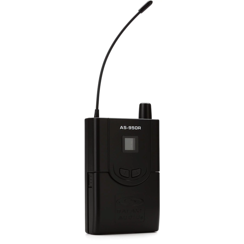 Récepteur de moniteur intra-auriculaire sans fil Galaxy Audio AS-950R (470-494 MHz)