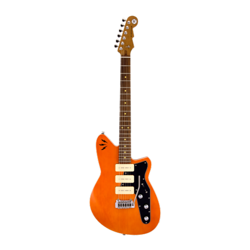 Reverend RON ASHETON JETSTREAM 390 Electric Guitar (Rock Orange)