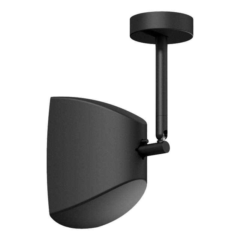 Audac ATEO2S Compact Wall Speaker w/Surface Ceiling Mount - 2" (Black)