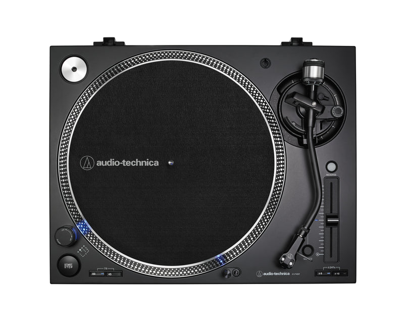 Audio-Technica AT-LP140XP-BK Platine vinyle DJ professionnelle à entraînement direct (noir)