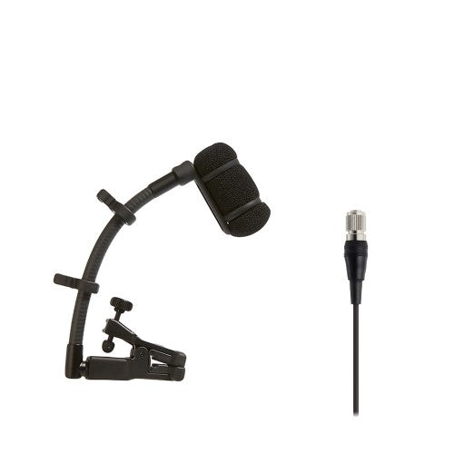 Audio-Technica Atm350Uch Cardioid Condenser Clip-On Instrument Microphone With Universal Mounting System - Red One Music
