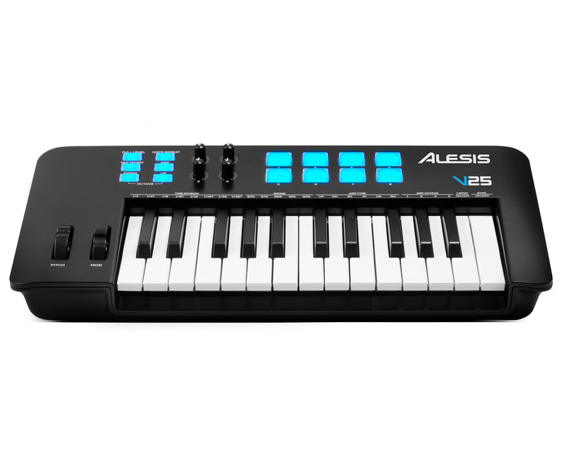 Alesis V25MKII USB-MIDI Keyboard Controller - 25-Key